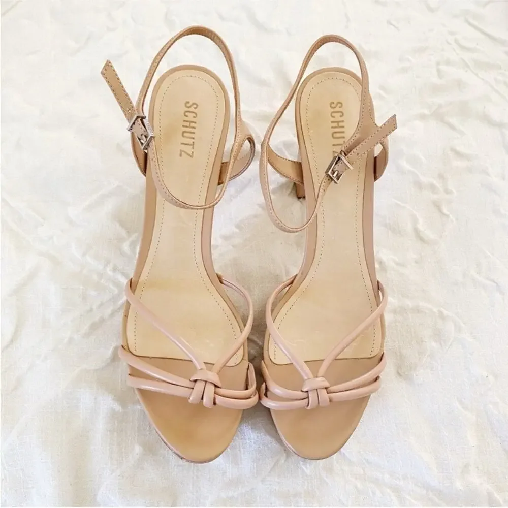 Schutz Kelsie Platform Heels Size9.5 New